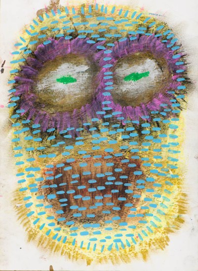 Canary ritual mask nº 8 